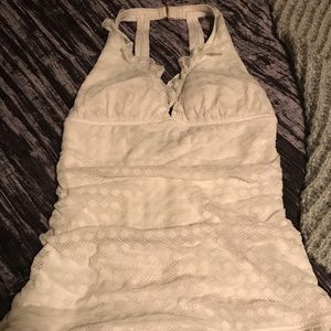 One piece skirted bathing suit by Janzten 12